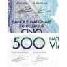 Belgique - Pick 143_5 - 500 francs - 1986 - Etat : NEUF