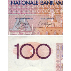 Belgique - Pick 140_1 - 100 francs - 1977 - Etat : SPL