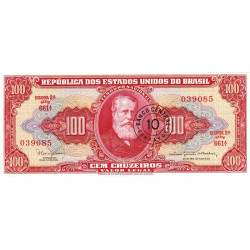Brésil - Pick 185a - 10 centavos - 1966 - Etat : NEUF