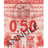 Caen & Honfleur - Pirot 34-17 - 50 centimes - 1920 - Annulé - Etat : SUP+