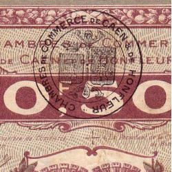 Caen & Honfleur - Pirot 34-20 - 50 centimes - Série A - 1920 - Etat : TB+