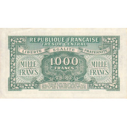 VF 13-01 - 1000 francs - Marianne - 1945 - Série 93D - Etat : SUP+ à SPL-