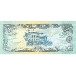 Afghanistan - Pick 57b - 50 afghanis - Série 48 - 1991 - Etat : NEUF