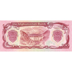 Afghanistan - Pick 58b - 100 afghanis - Série 61 - 1990 - Etat : NEUF