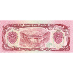 Afghanistan - Pick 58c - 100 afghanis - Série 40 - 1991 - Etat : NEUF