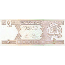 Afghanistan - Pick 66a - 5 afghanis - Série 9 - 2002 - Etat : NEUF