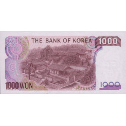 Corée du Sud - Pick 47 - 1'000 won - Série ㅇㄹㅅ - 1983 - Etat : NEUF