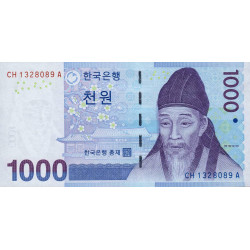 Corée du Sud - Pick 54 - 1'000 won - 2007 - Etat : NEUF