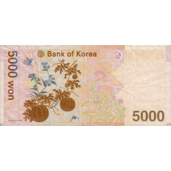 Corée du Sud - Pick 55a - 5'000 won - Série L AC - 2006 - Etat : TB+