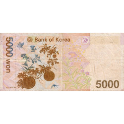 Corée du Sud - Pick 55a - 5'000 won - Série K BA - 2006 - Etat : TB
