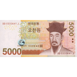 Corée du Sud - Pick 55 - 5'000 won - 2006 - Etat : NEUF