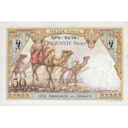 Djibouti - Pick 25 - 50 francs - 1952 - Etat : SUP