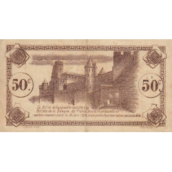 Carcassonne - Pirot 38-15 - 50 centimes - 1920 - Etat : TTB