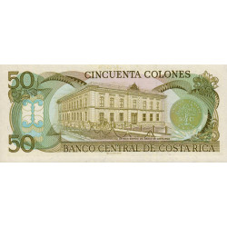 Costa Rica - Pick 253 - 50 colones - 26/04/1988 - Etat : NEUF