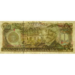 Costa Rica - Pick 253 - 50 colones - 26/04/1988 - Etat : NEUF