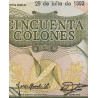 Costa Rica - Pick 257 - 50 colones - 29/07/1992 - Etat : NEUF