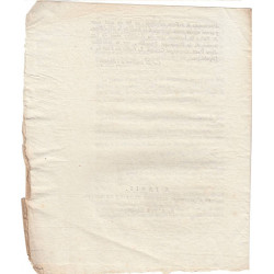 Assignat - Décret du 26 octobre 1793