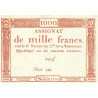 Assignat 50a - 1000 francs - 18 nivôse an 3 - Signature 12 - Série - 3336 - Etat : SUP+