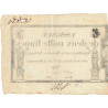 Assignat 51a - 2000 francs - 18 nivôse an 3 - Etat : SUP