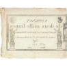 Assignat 51a - 2000 francs - 18 nivôse an 3 - Signature 14 - Série 2260 - Etat : TTB+