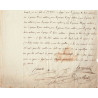 Assignat - Document concernant le mandat territorial de 5 francs - 1796