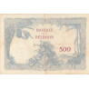 La Réunion - Pick 25_4 - 500 francs - 1940 - Etat : TB+ à TTB