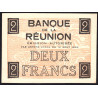 La Réunion - Pick 35 - 2 francs - 12/08/1943 - Etat : pr.NEUF