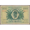 La Réunion - France Outre-Mer - Pick 39_1 - 100 francs - Série PQ - 02/02/1944 - Etat : TB+