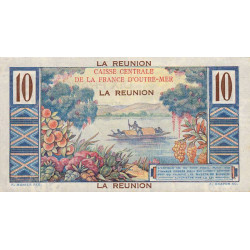 La Réunion - Pick 42 - 10 francs - Série Y.12 - 1948 - Etat : pr.NEUF