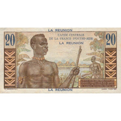 La Réunion - Pick 43 - 20 francs - Série G.11 - 1948 - Etat : SPL