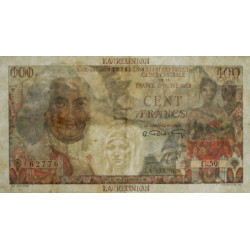 La Réunion - Pick 45 - 100 francs - Série C.50 - 1948 - Etat : TTB+
