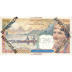 La Réunion - Pick 47s - 1'000 francs - Série O.000 - 1947 - Spécimen - Etat : pr.NEUF