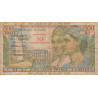 La Réunion - Pick 54b - 10 nouv. francs sur 500 francs - Série R.1 - 1971 - Etat : TB-