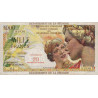 La Réunion - Pick 55b - 20 nouv. francs sur 1000 francs - Série N.2 - 1971 - Etat : TTB-