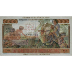 La Réunion - Pick 56b - 100 nouv. francs sur 5000 francs - Série Z.140 - 1971 - Etat : SUP+