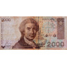 Croatie - Pick 23 - 2'000 dinara - Série B6 - 15/01/1992 - Etat : TB+
