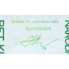 Croatie - Pick 28 - 5 kuna - Série AB - 31/10/1993 - Etat : NEUF