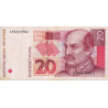 Croatie - Pick 30 - 20 kuna - Série AD - 31/10/1993 - Etat : TB+