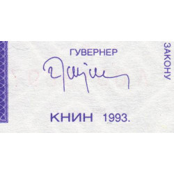 Croatie - Krajina - Pick R18 - 5'000'000'000 dinara - Série A - 1993 - Etat : NEUF