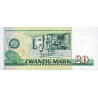 Allemagne RDA - Pick 29b - 20 mark der DDR - 1975 (1986) - Série AV - Etat : SPL