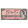 Canada - Pick 76d - 2 dollars - Série T/G - 1954 (1973) - Etat : SUP+