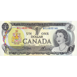 Canada - Pick 85c_1 - 1 dollar - Série BCL - 1973 (1985) - Etat : NEUF