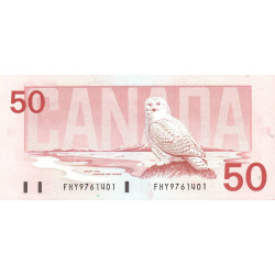Canada - Pick 98d - 50 dollars - Série FHY - 1994 - Etat : NEUF