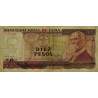 Cuba - Pick 109a - 10 pesos - Série DB 14 - 1991 - Etat : TB