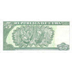 Cuba - Pick 116e - 5 pesos - Série EE-17 - 2002 - Etat : NEUF