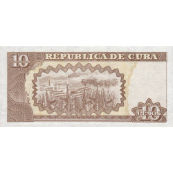 Cuba - Pick 117e - 10 pesos - Série DE-30 - 2002 - Etat : SPL