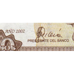 Cuba - Pick 117e - 10 pesos - Série DE-30 - 2002 - Etat : SPL