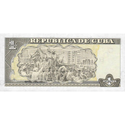 Cuba - Pick 121b - 1 peso - Série GB-12 - 2002 - Etat : NEUF