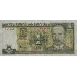 Cuba - Pick 121e - 1 peso - Série GF-11 - 2005 - Etat : NEUF