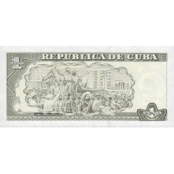 Cuba - Pick 121i - 1 peso - Série GJ-34 - 2009 - Etat : NEUF